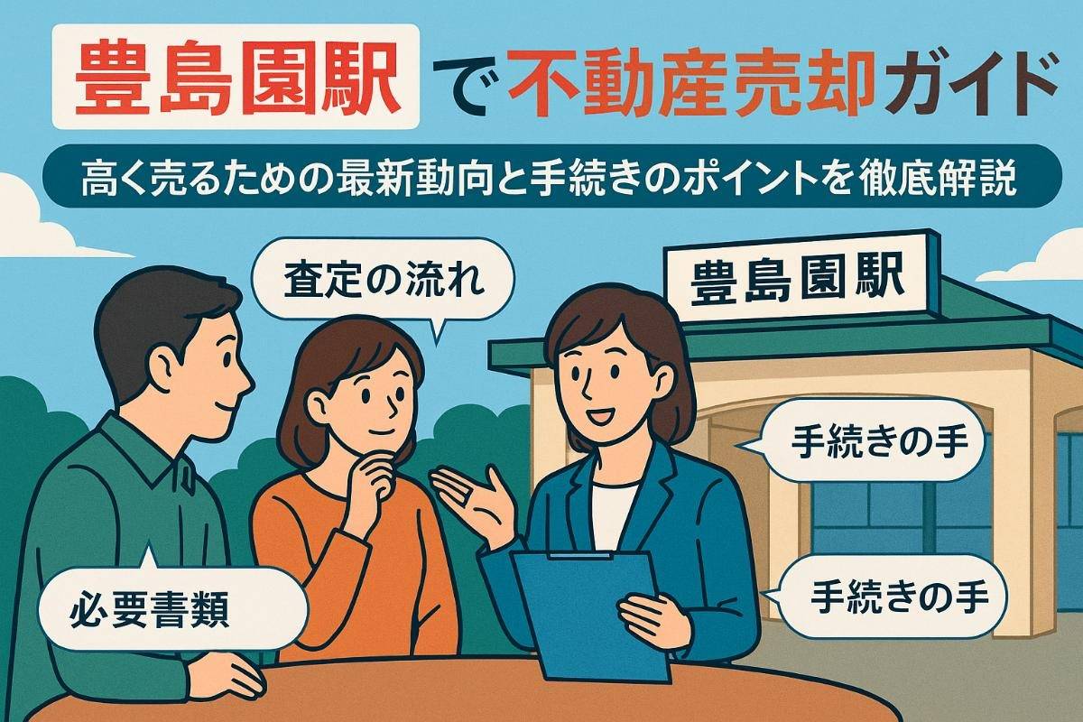 豊島園駅で不動産売却の全体像と高く売るための最新動向と手続きガイド
