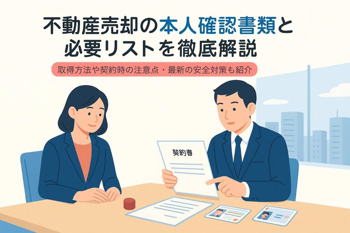 不動産売却の本人確認書類と必要リストを徹底解説｜取得方法や契約時の注意点・最新の安全対策も紹介