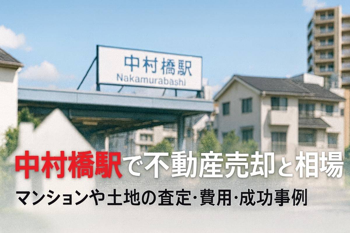 中村橋駅で不動産売却の流れと相場を徹底解説｜マンションや土地の査定・費用・成功事例も紹介