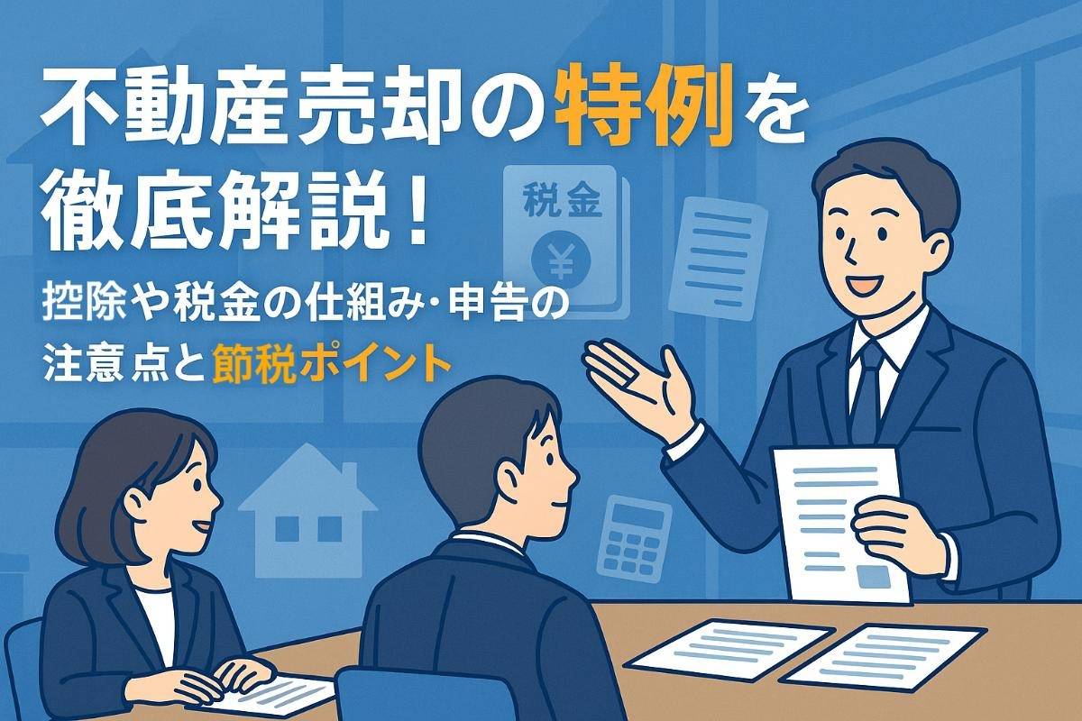 不動産売却の特例を徹底解説！控除や税金の仕組み・申告の注意点と節税ポイント