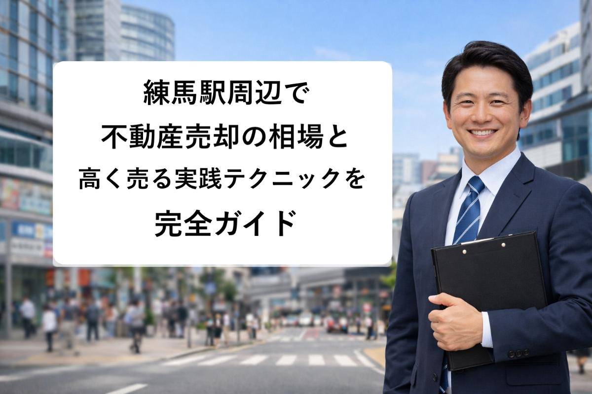 練馬駅周辺で不動産売却の相場と高く売る実践テクニックを完全ガイド