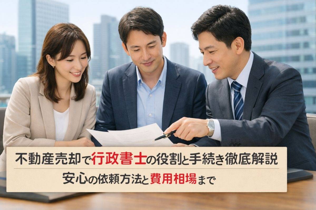 不動産売却で行政書士の役割と手続き徹底解説｜安心の依頼方法と費用相場まで