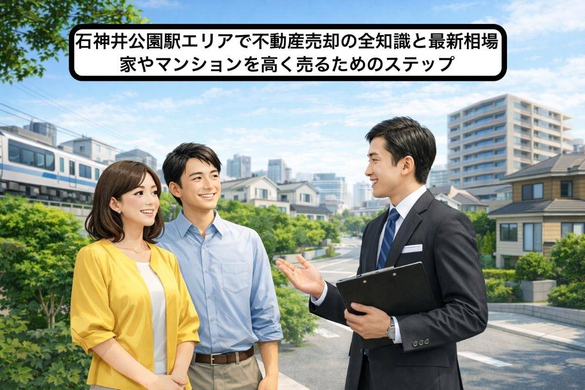 石神井公園駅エリアで不動産売却の全知識と最新相場｜家やマンションを高く売るためのステップ